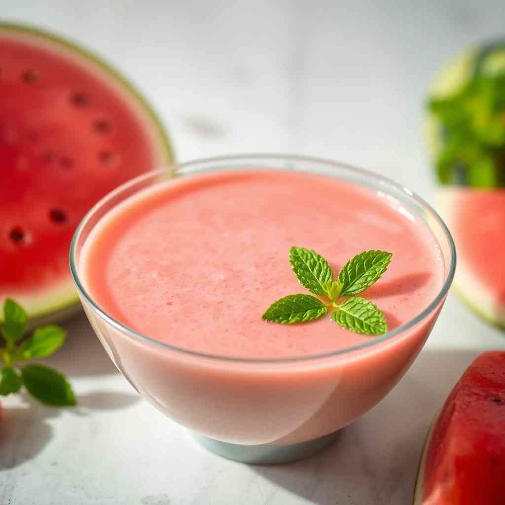 Chilled Watermelon Soup Your Easy Summer Gazpacho